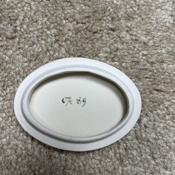 Hand Painted Cottage Pottery Victorian Scented Trinket Box Flowers British Made - Picture 4 of 7